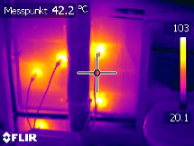 Innenwand Thermographie