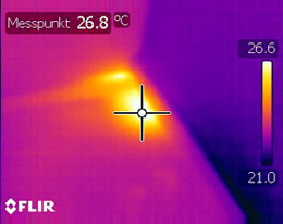 Leckortung mit Infrarot-Thermografie